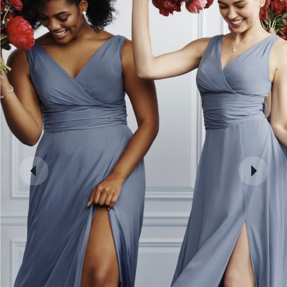 Bridesmaid Dress in Dusty Blue